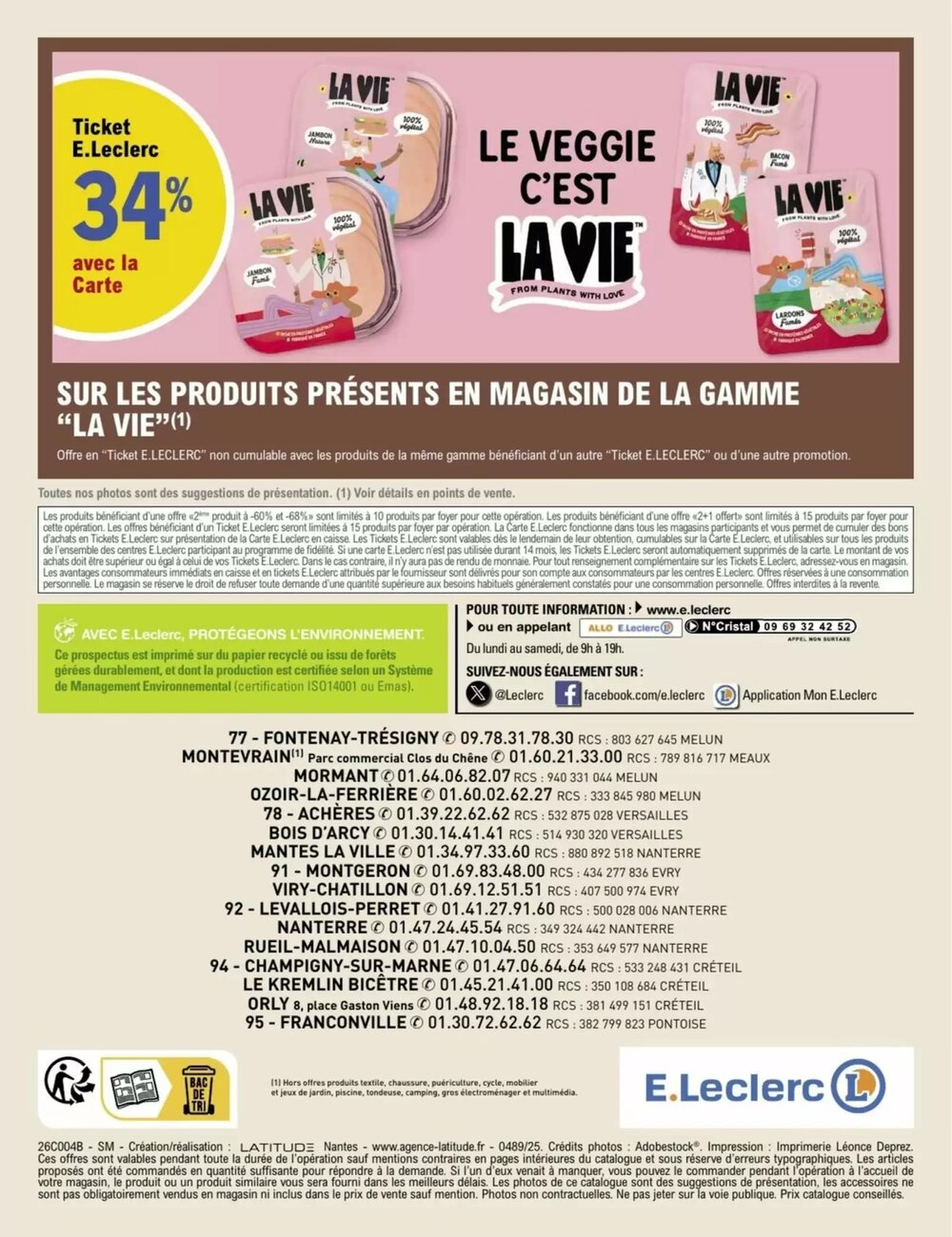 Prospectus promotionnel E.Leclerc valable à partir du 06/01/2026 - Page 8.