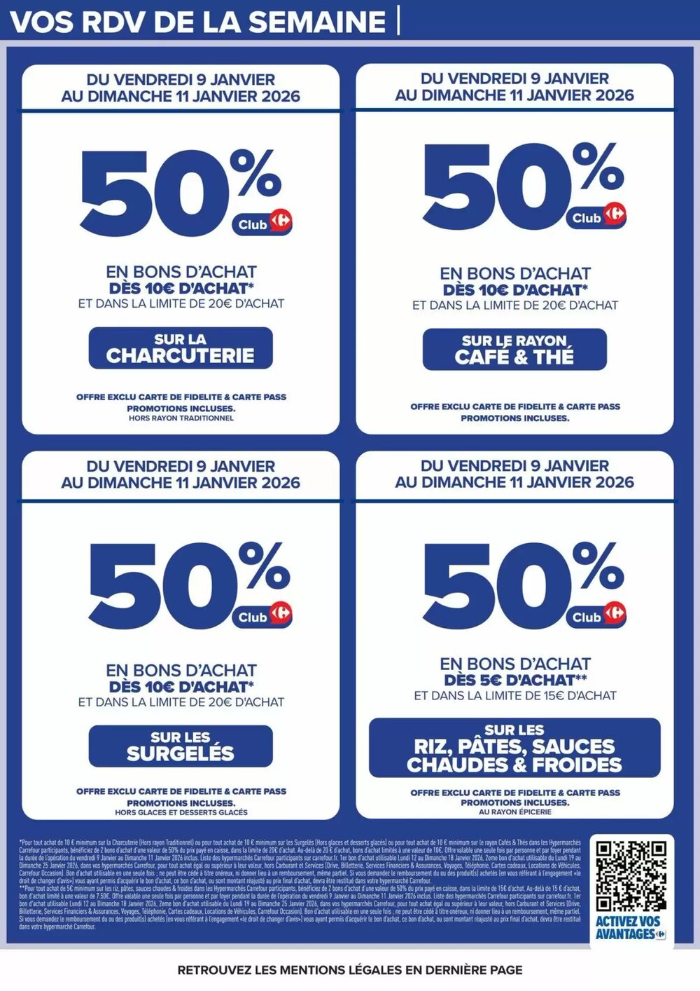 Prospectus promotionnel Carrefour valable à partir du 06/01/2026 - Page 4.