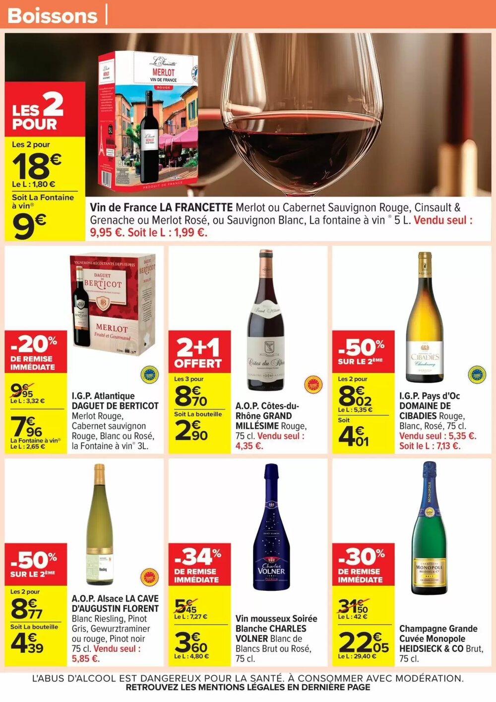 Prospectus promotionnel Carrefour valable à partir du 06/01/2026 - Page 57.