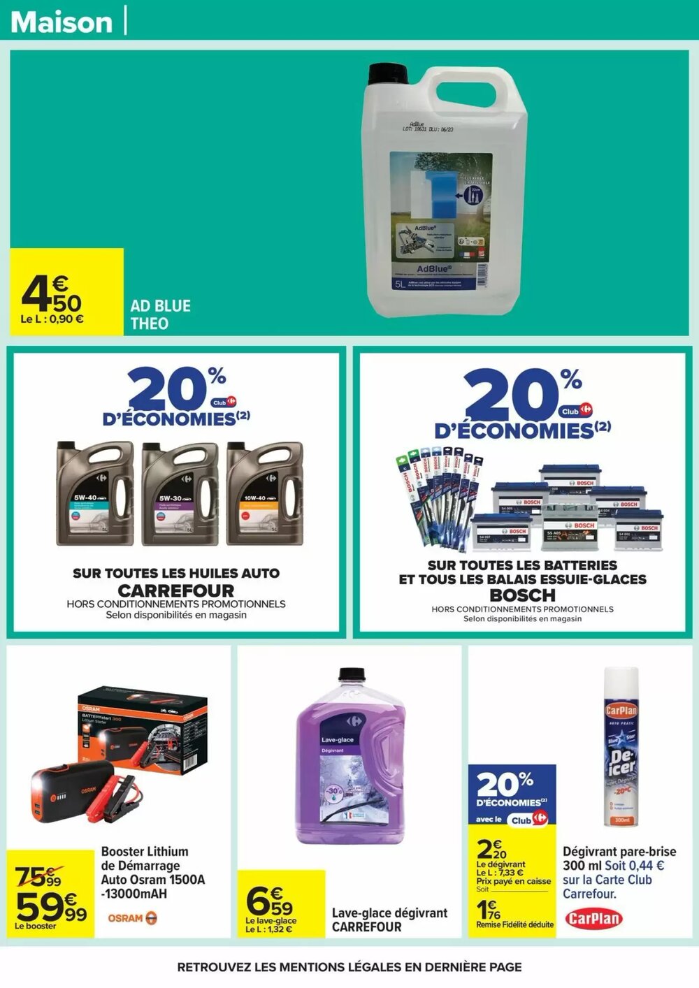 Prospectus promotionnel Carrefour valable à partir du 06/01/2026 - Page 70.
