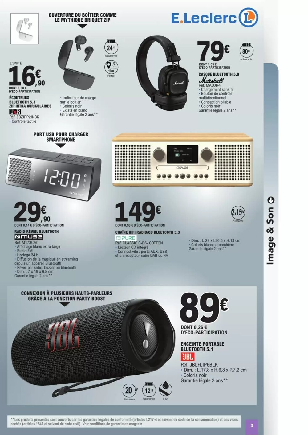 Prospectus promotionnel E.Leclerc valable à partir du 06/01/2026 - Page 3.