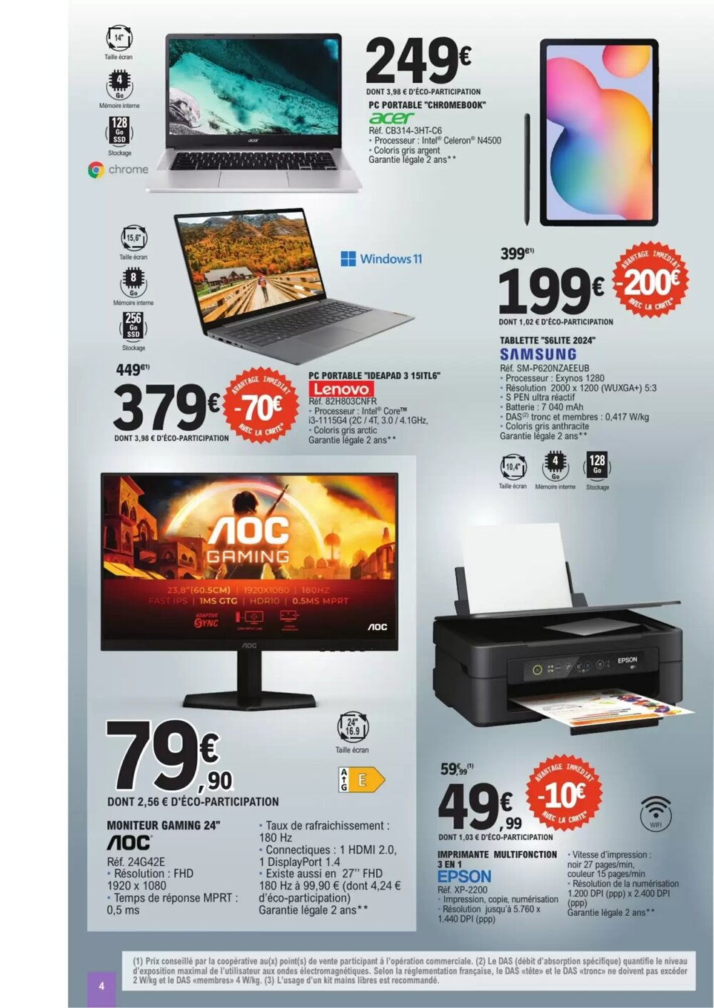 Prospectus promotionnel E.Leclerc valable à partir du 06/01/2026 - Page 4.