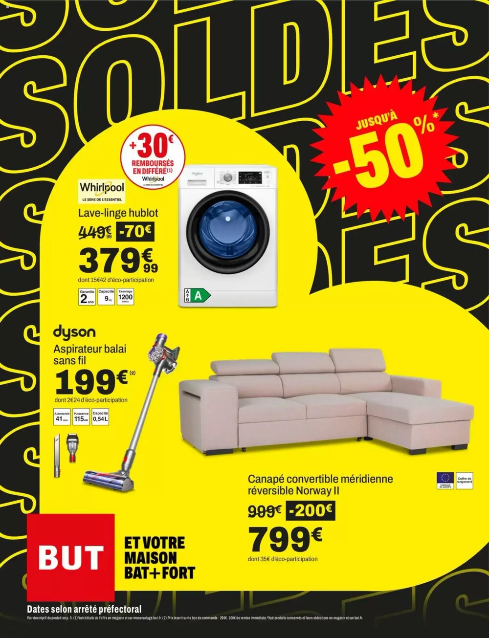 Prospectus promotionnel BUT valable à partir du 06/01/2026 - Page 1.
