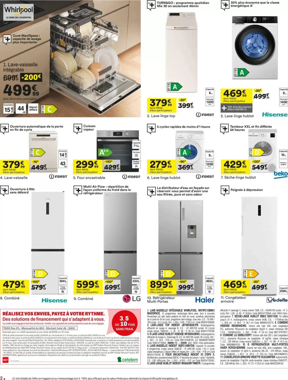 Prospectus promotionnel BUT valable à partir du 06/01/2026 - Page 2.