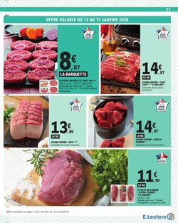 Prospectus promotionnel E.Leclerc valable à partir du 06/01/2026 - Page 21.