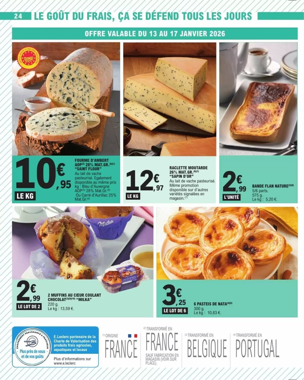 Prospectus promotionnel E.Leclerc valable à partir du 06/01/2026 - Page 24.
