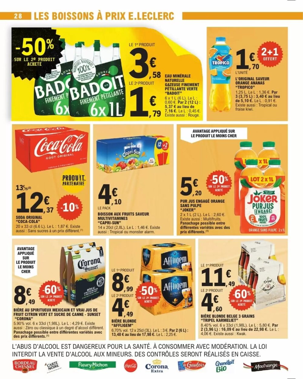 Prospectus promotionnel E.Leclerc valable à partir du 06/01/2026 - Page 28.