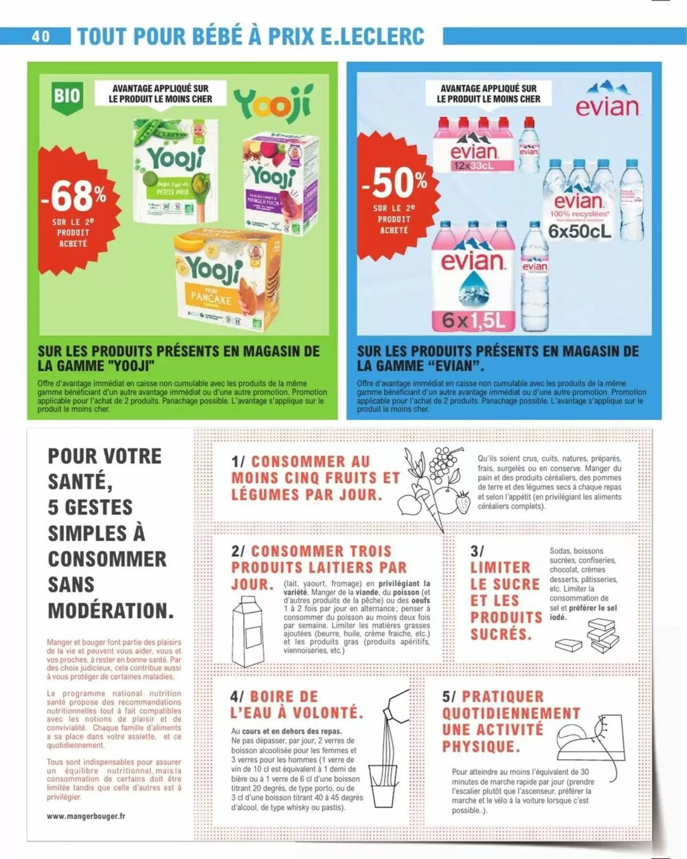 Prospectus promotionnel E.Leclerc valable à partir du 06/01/2026 - Page 40.