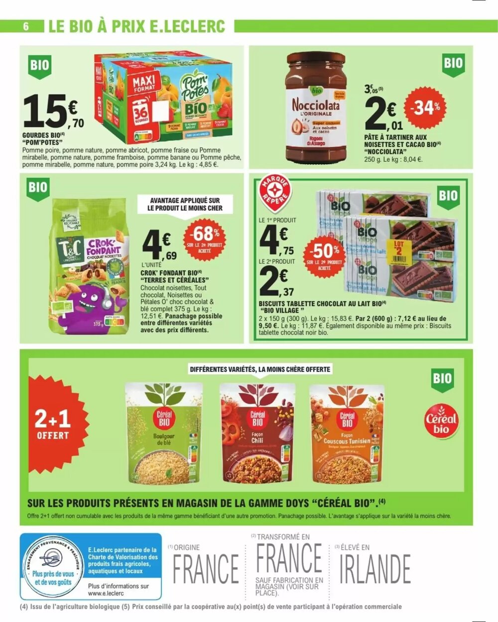 Prospectus promotionnel E.Leclerc valable à partir du 06/01/2026 - Page 6.