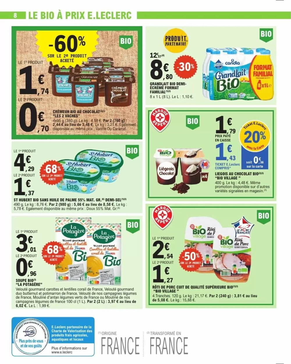 Prospectus promotionnel E.Leclerc valable à partir du 06/01/2026 - Page 8.