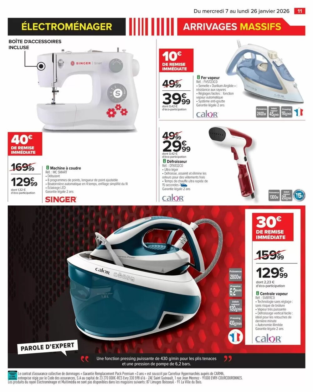 Prospectus promotionnel Carrefour valable à partir du 07/01/2026 - Page 13.