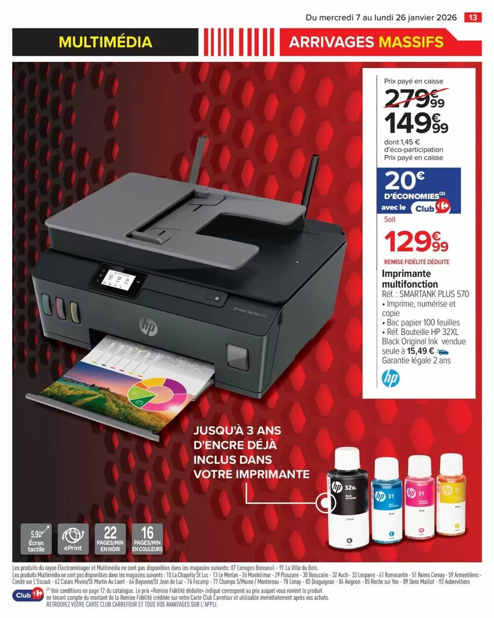 Prospectus promotionnel Carrefour valable à partir du 07/01/2026 - Page 15.