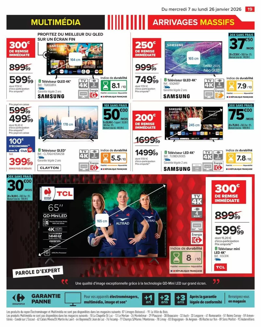 Prospectus promotionnel Carrefour valable à partir du 07/01/2026 - Page 21.