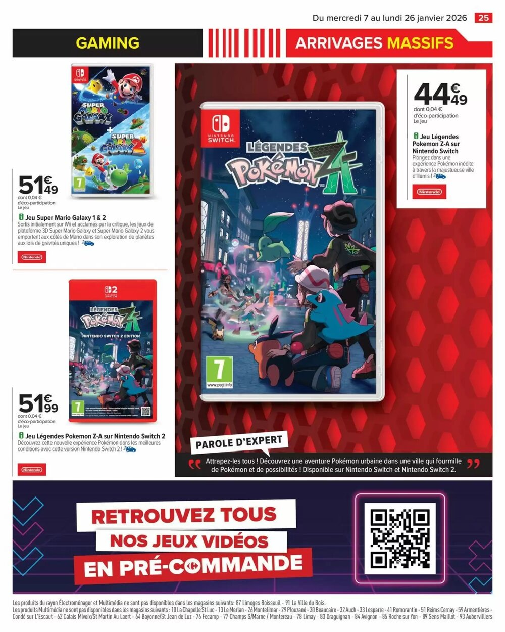 Prospectus promotionnel Carrefour valable à partir du 07/01/2026 - Page 27.