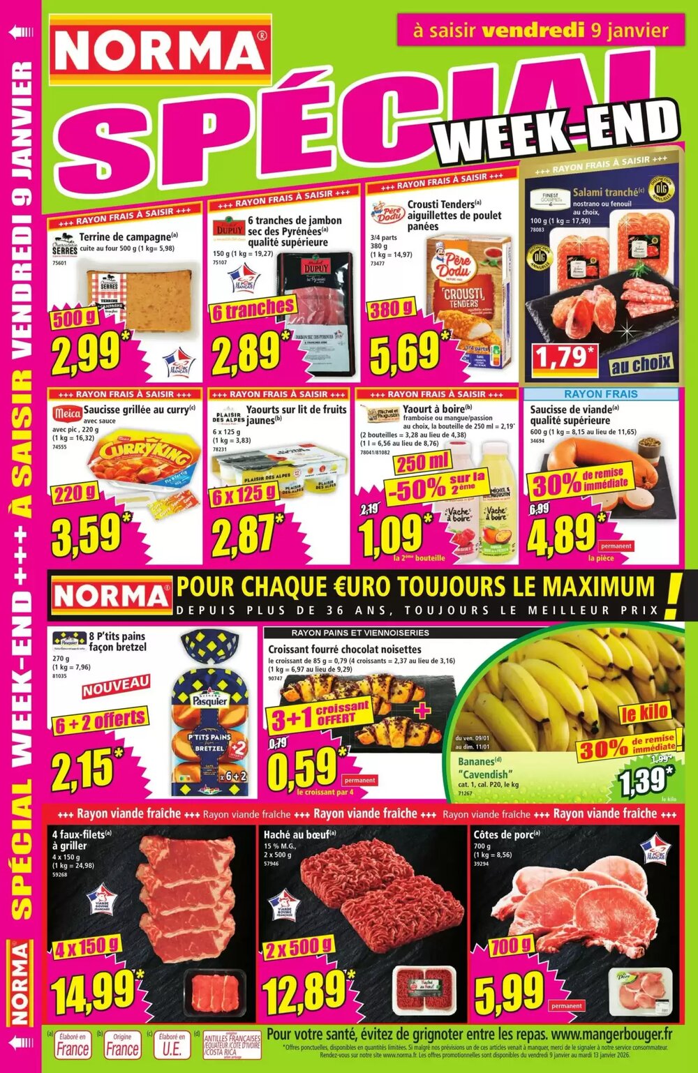 Prospectus promotionnel Norma valable à partir du 07/01/2026 - Page 14.