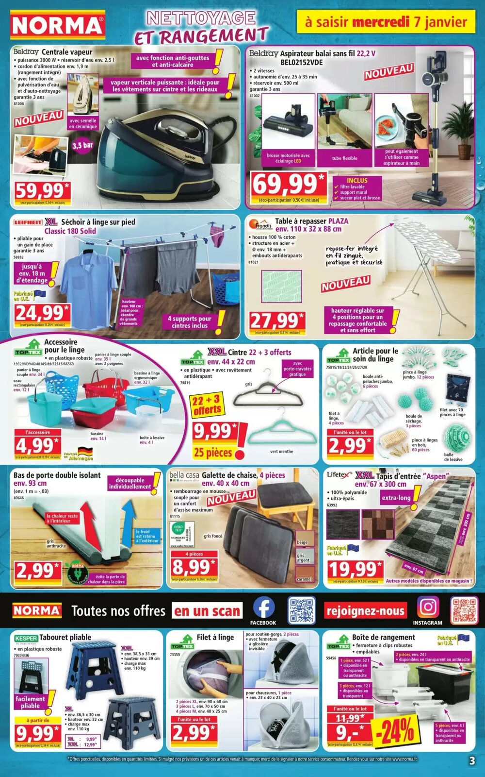 Prospectus promotionnel Norma valable à partir du 07/01/2026 - Page 3.