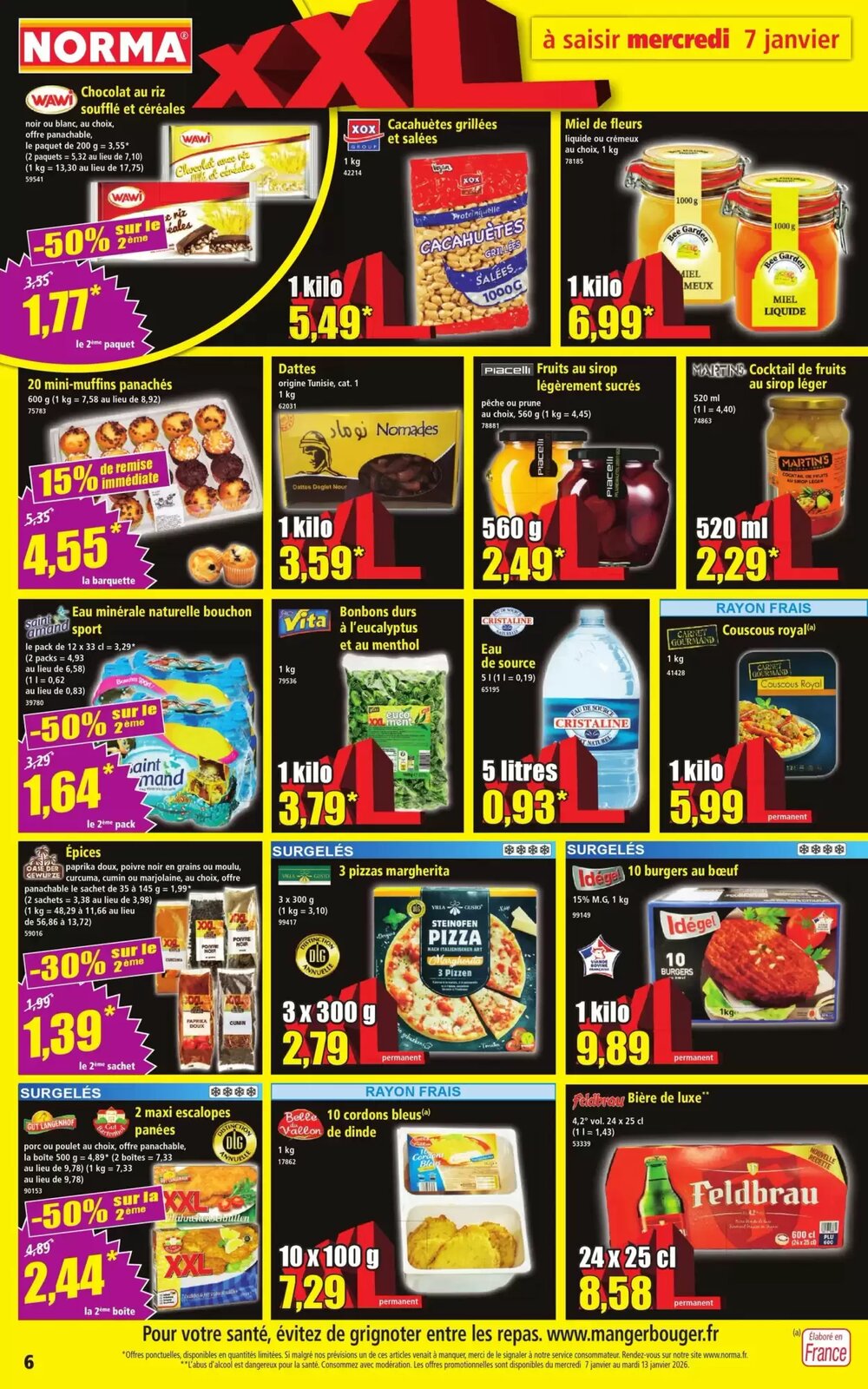Prospectus promotionnel Norma valable à partir du 07/01/2026 - Page 6.