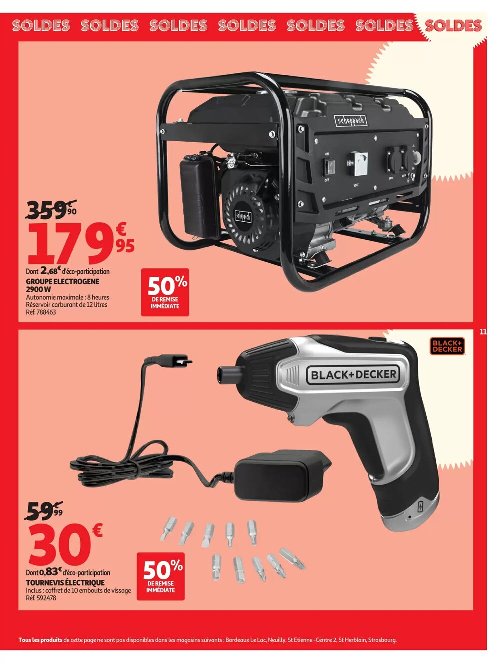 Prospectus promotionnel Auchan valable à partir du 07/01/2026 - Page 11.