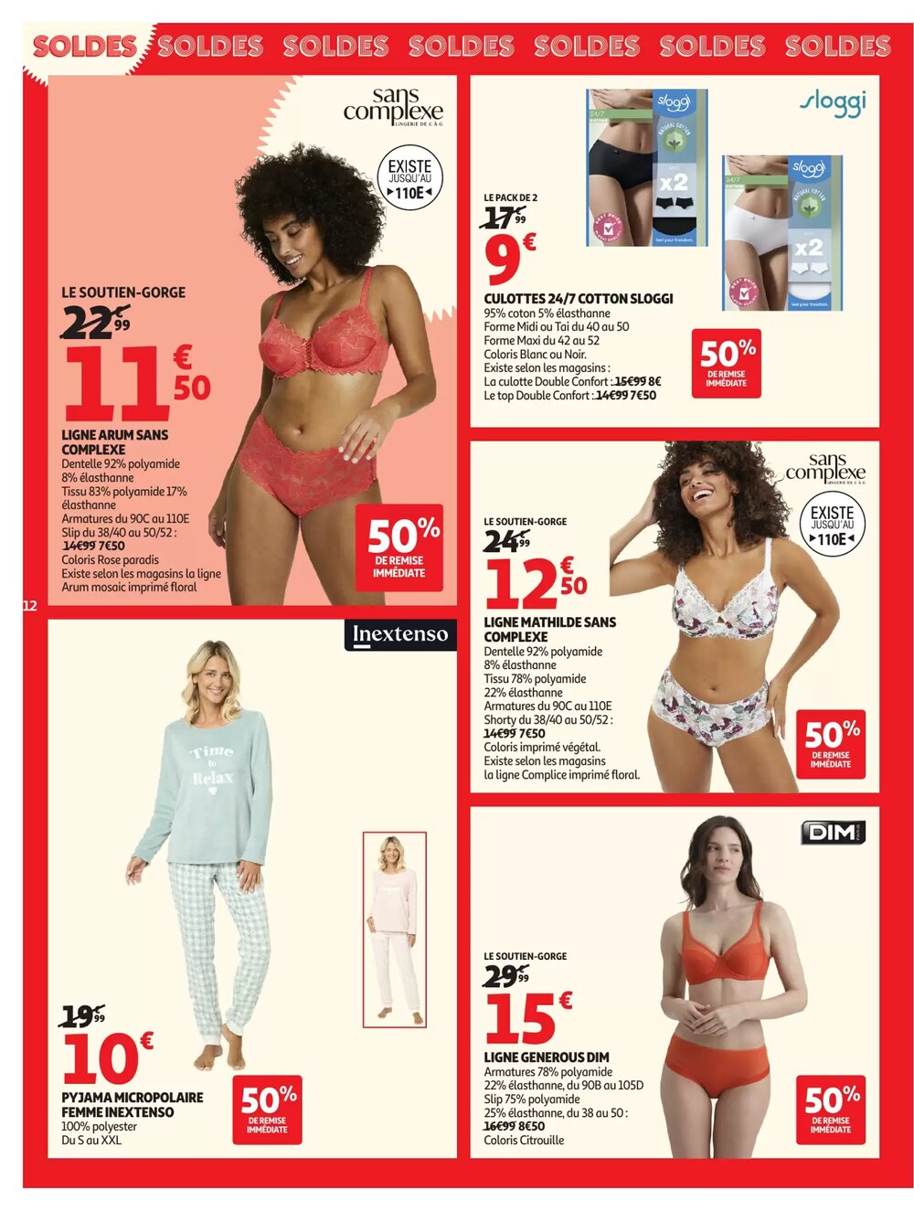 Prospectus promotionnel Auchan valable à partir du 07/01/2026 - Page 12.