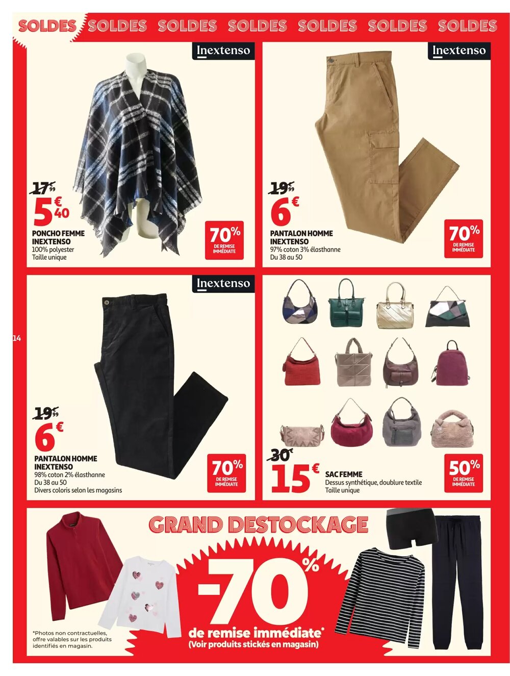 Prospectus promotionnel Auchan valable à partir du 07/01/2026 - Page 14.