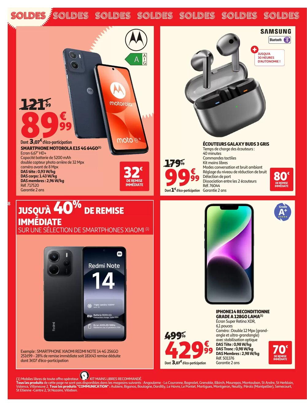 Prospectus promotionnel Auchan valable à partir du 07/01/2026 - Page 8.