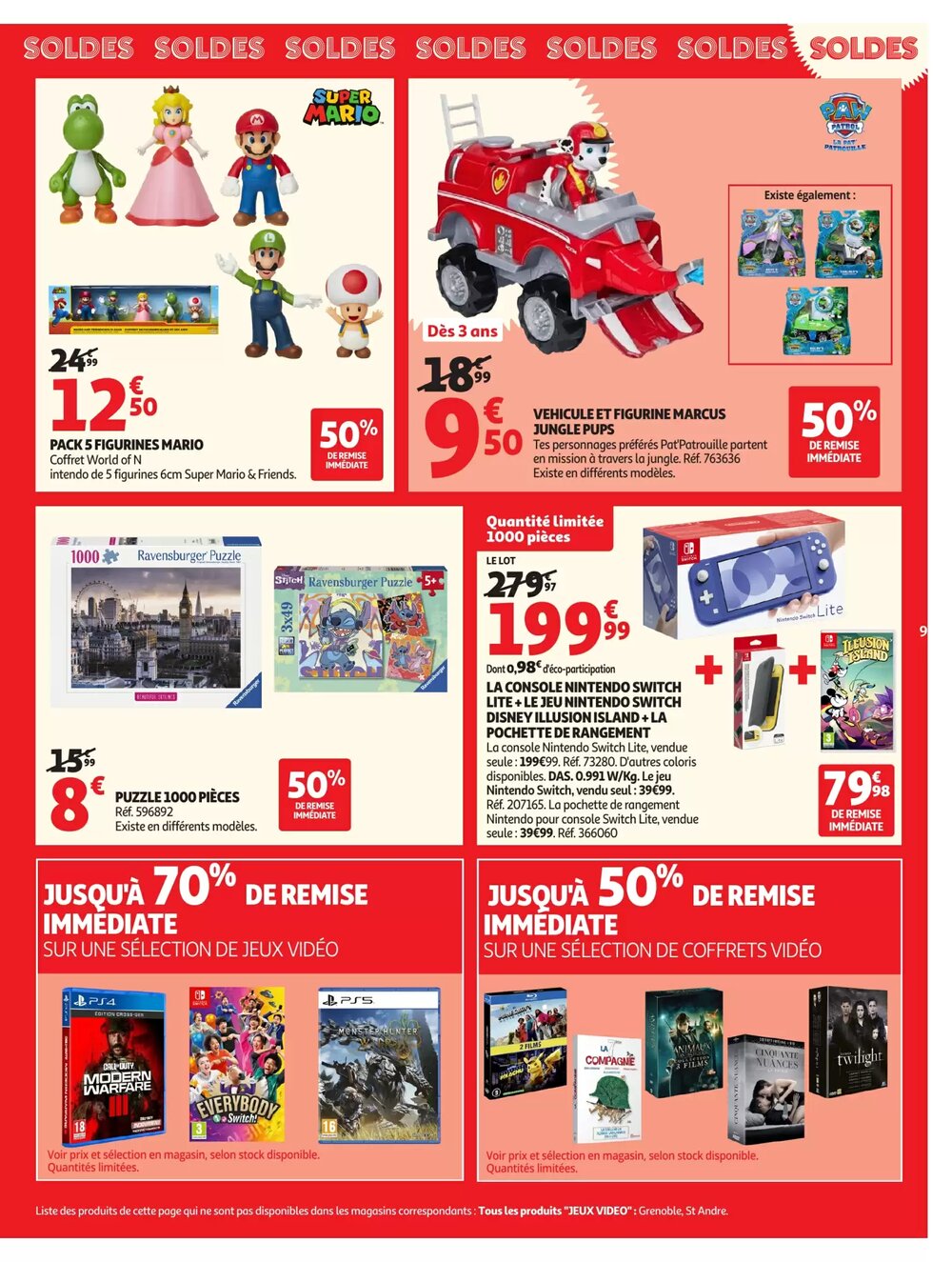 Prospectus promotionnel Auchan valable à partir du 07/01/2026 - Page 9.