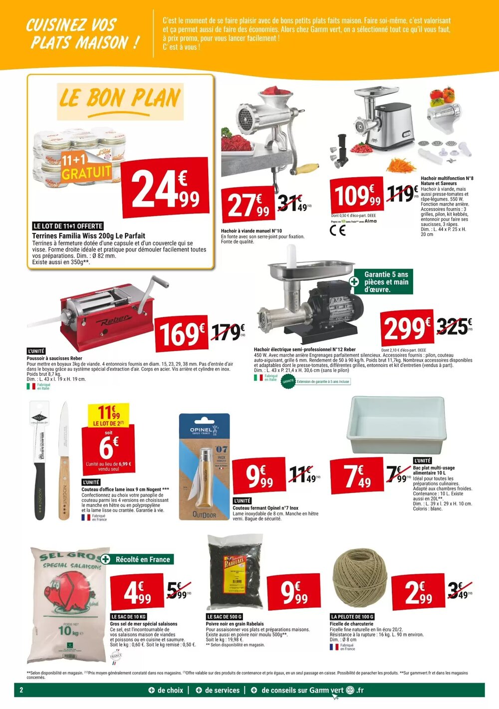Prospectus promotionnel Gamm vert valable à partir du 07/01/2026 - Page 2.