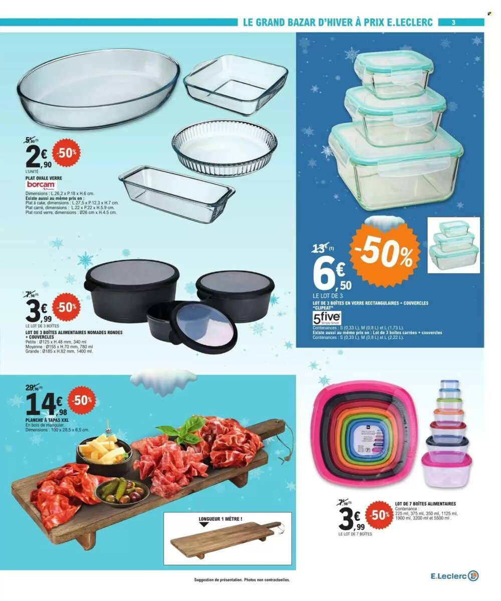 Prospectus promotionnel E.Leclerc valable à partir du 07/01/2026 - Page 3.