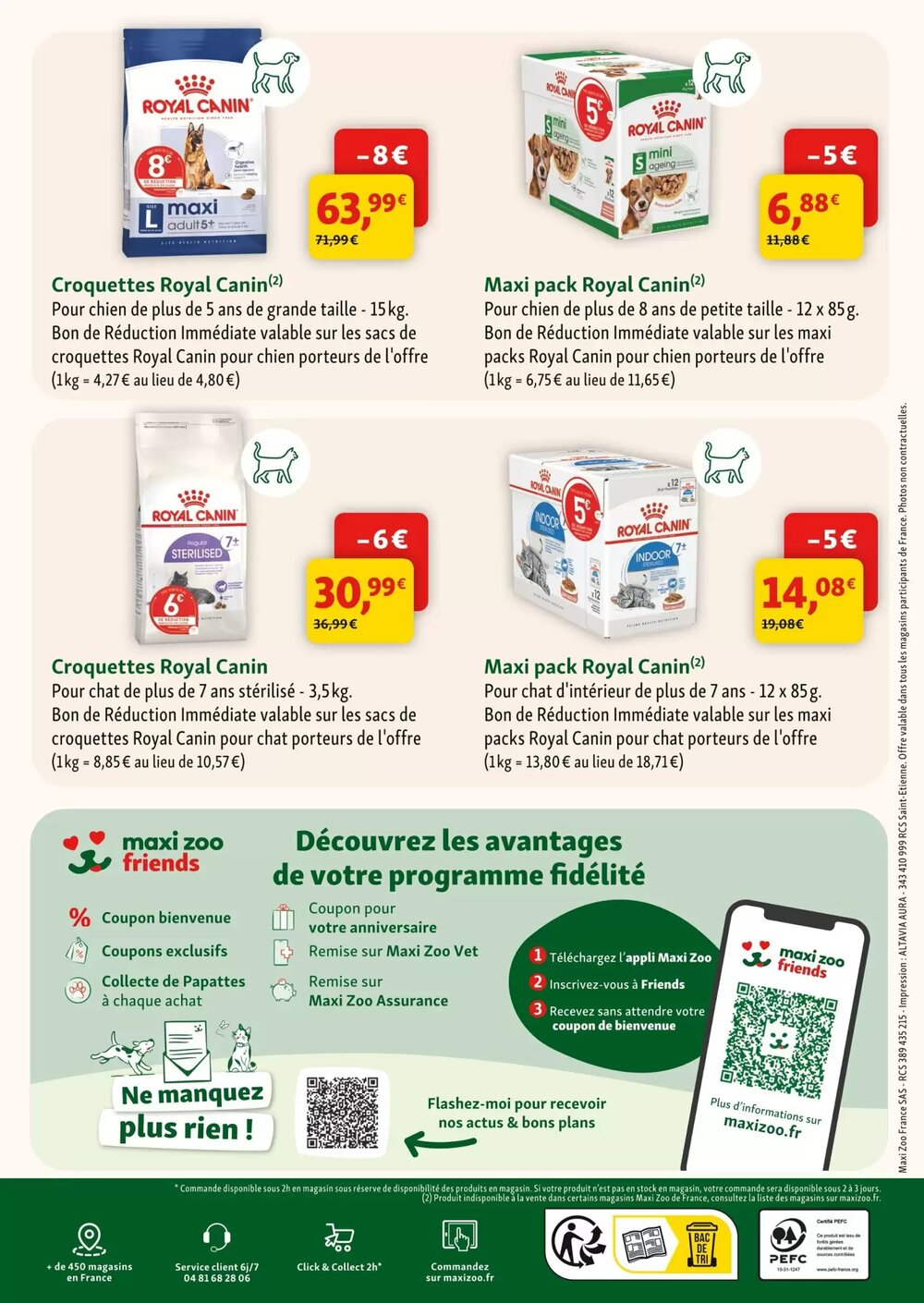 Prospectus promotionnel Maxi Zoo valable à partir du 07/01/2026 - Page 12.