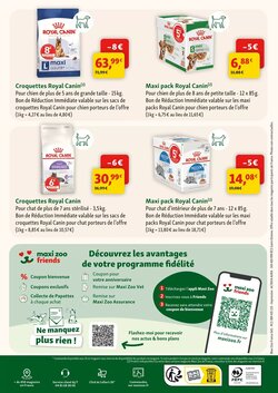 Prospectus promotionnel Maxi Zoo valable à partir du 07/01/2026 - Page 12.