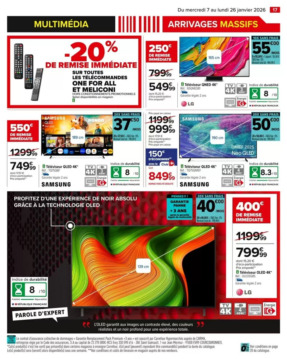 Prospectus promotionnel Carrefour valable à partir du 07/01/2026 - Page 19.