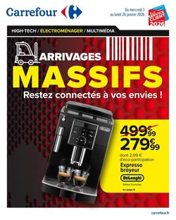 Prospectus promotionnel Carrefour valable à partir du 07/01/2026 - Page 1.