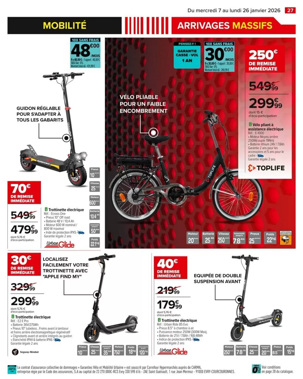 Prospectus promotionnel Carrefour valable à partir du 07/01/2026 - Page 29.