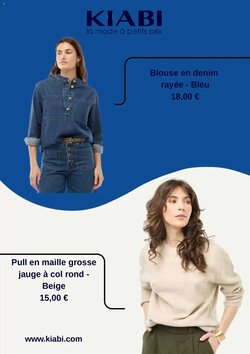 Prospectus promotionnel KIABI valable à partir du 07/01/2026 - Page 4.
