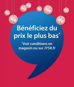 Prospectus promotionnel JYSK valable à partir du 07/01/2026 - Page 4.