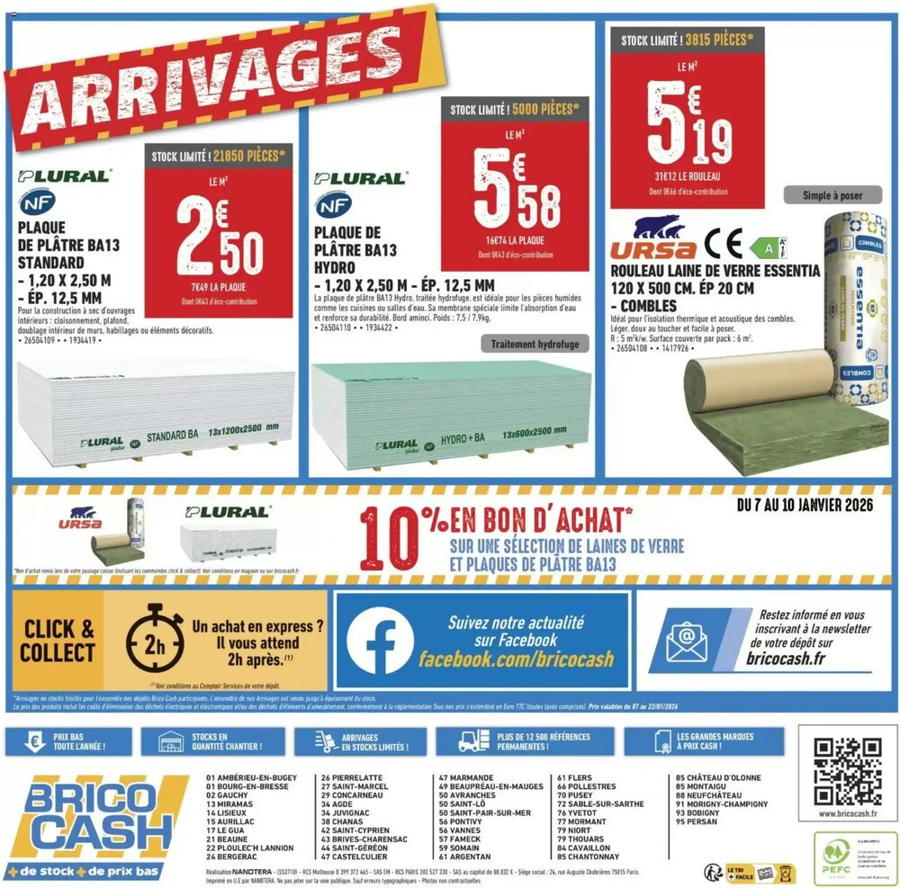 Prospectus promotionnel Brico Cash valable à partir du 07/01/2026 - Page 4.