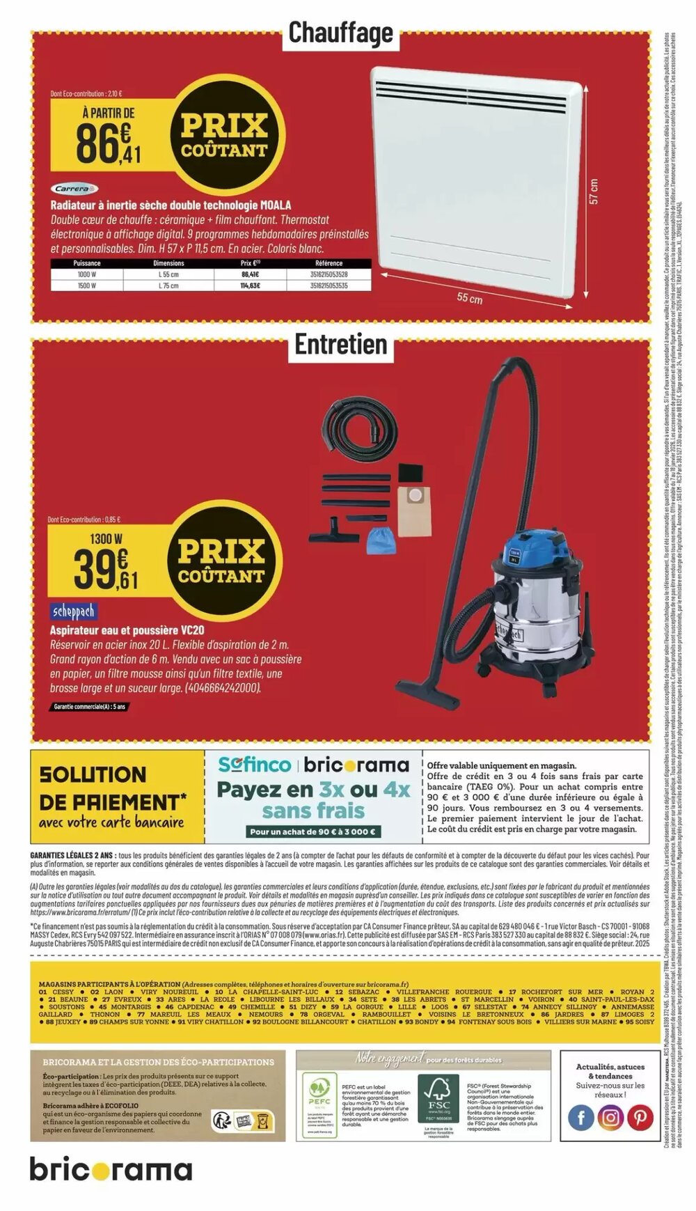 Prospectus promotionnel Bricorama valable à partir du 07/01/2026 - Page 12.