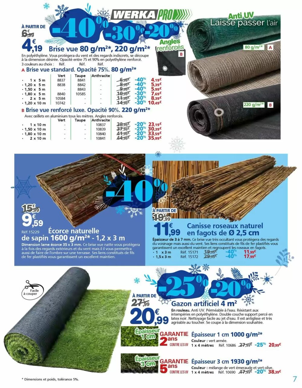 Prospectus promotionnel Provence Outillage valable à partir du 07/01/2026 - Page 7.