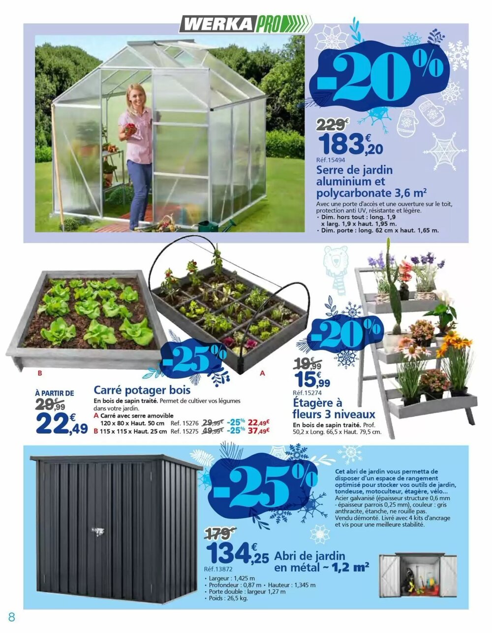 Prospectus promotionnel Provence Outillage valable à partir du 07/01/2026 - Page 8.