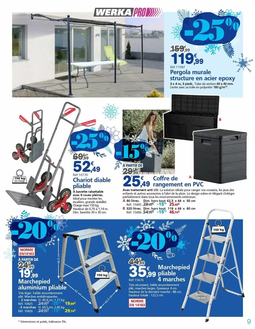 Prospectus promotionnel Provence Outillage valable à partir du 07/01/2026 - Page 9.