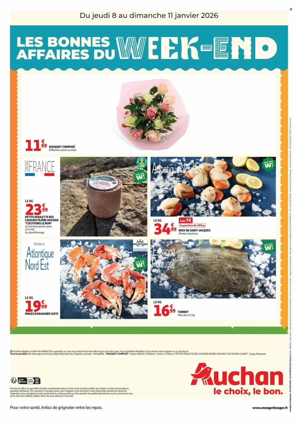 Prospectus promotionnel Auchan valable à partir du 08/01/2026 - Page 2.