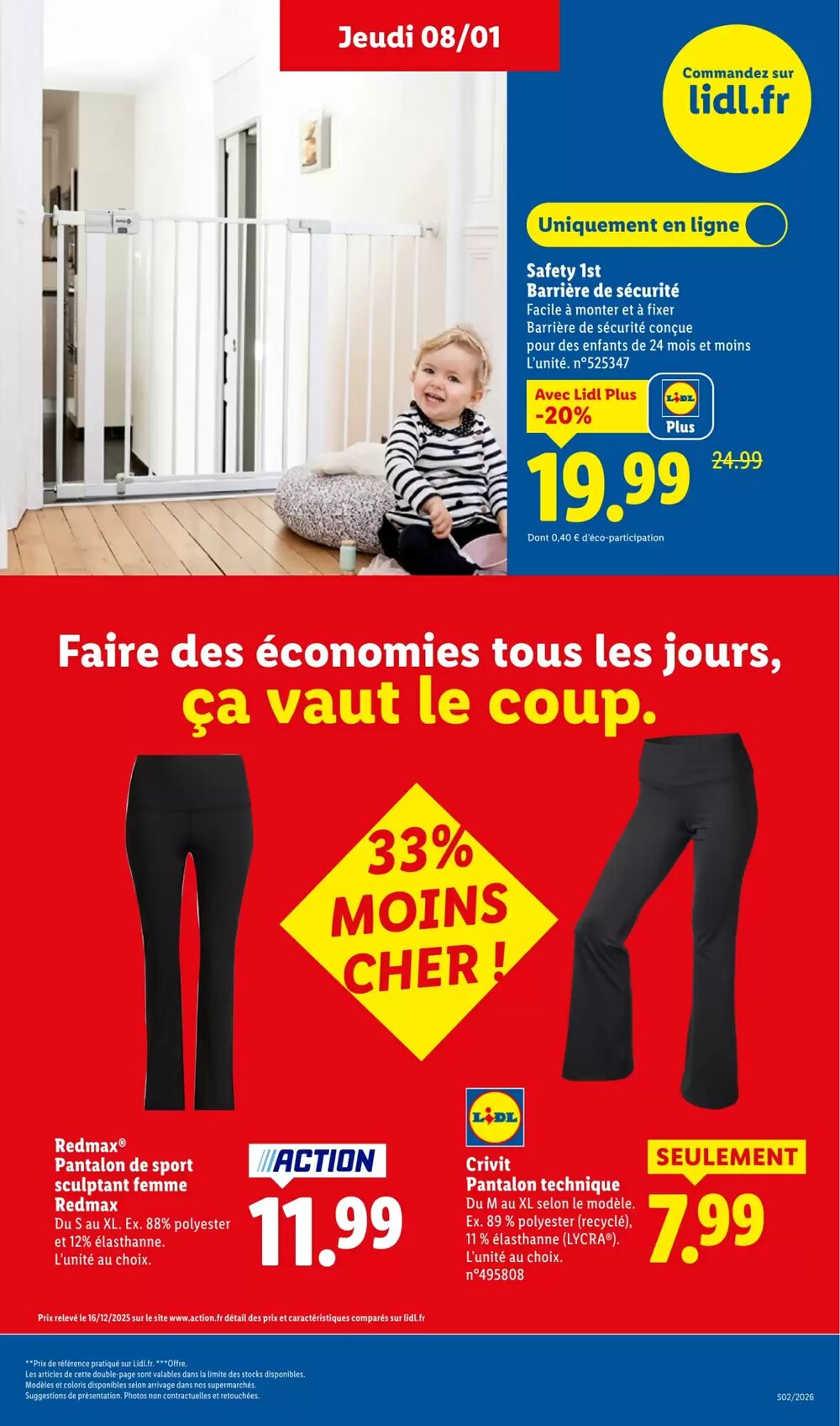 Prospectus promotionnel Lidl valable à partir du 08/01/2026 - Page 11.