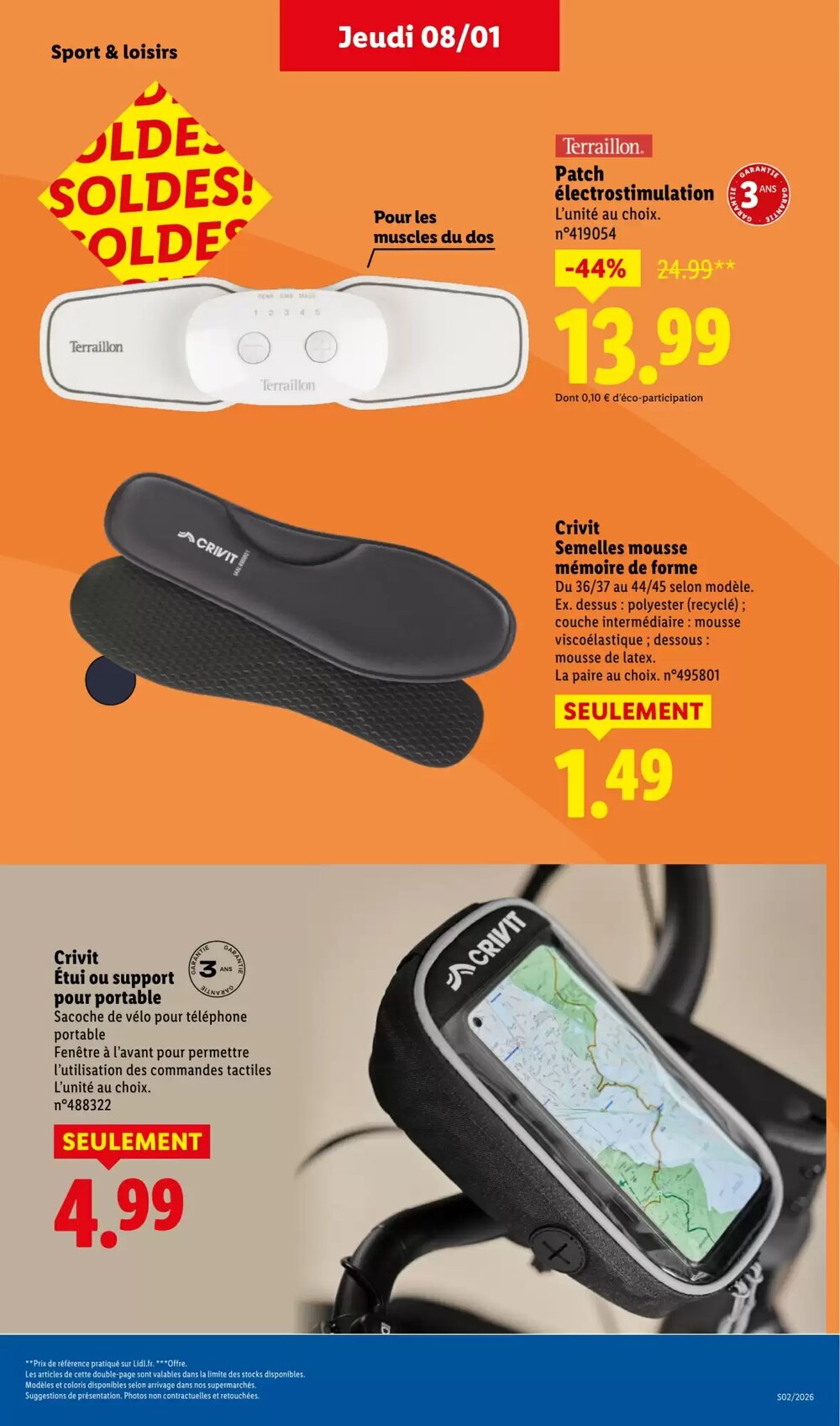 Prospectus promotionnel Lidl valable à partir du 08/01/2026 - Page 15.