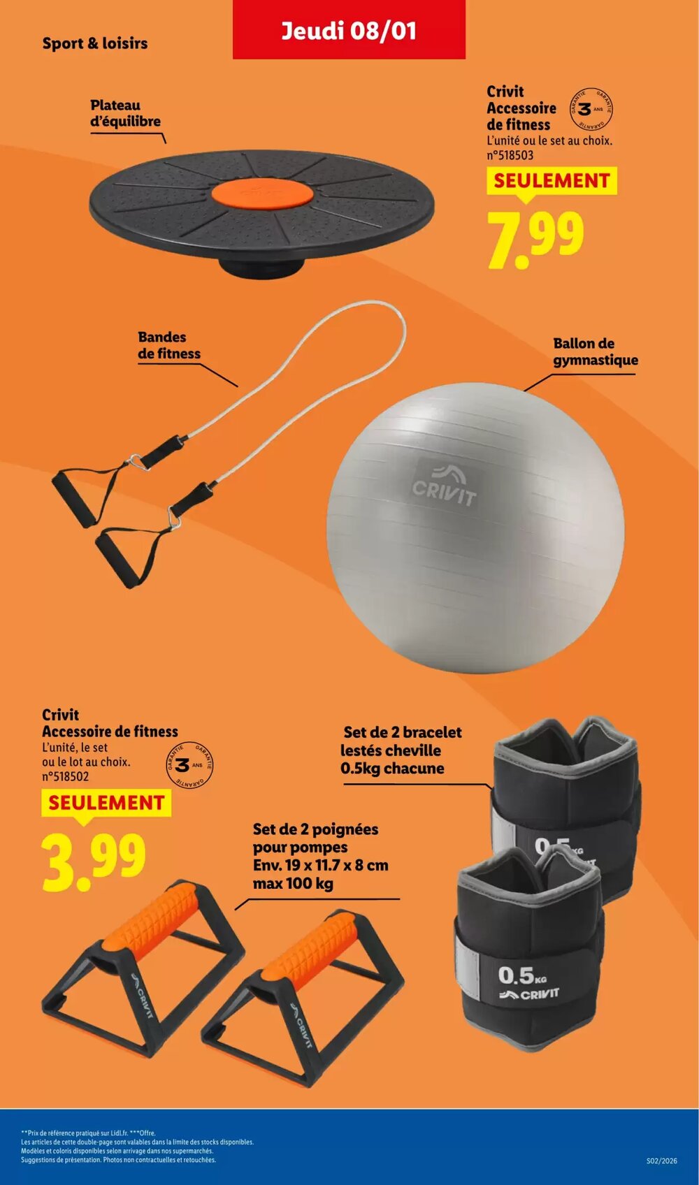 Prospectus promotionnel Lidl valable à partir du 08/01/2026 - Page 17.