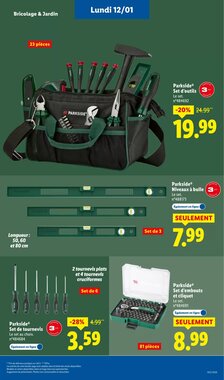 Prospectus promotionnel Lidl valable à partir du 08/01/2026 - Page 31.