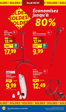 Prospectus promotionnel Lidl valable à partir du 08/01/2026 - Page 6.