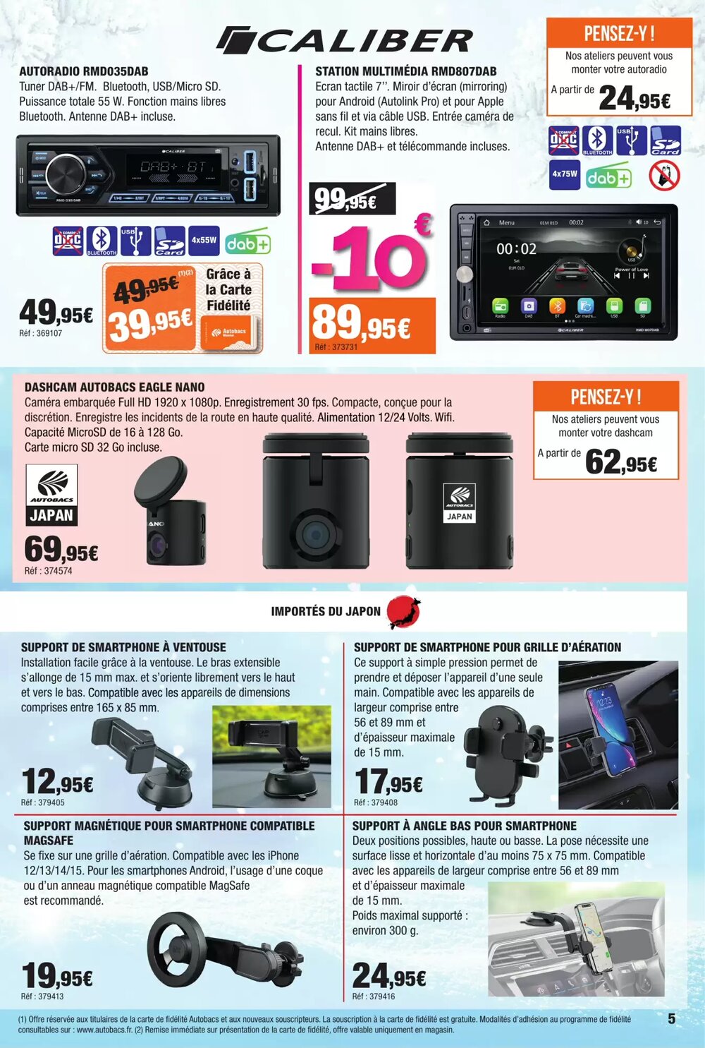 Prospectus promotionnel Autobacs valable à partir du 08/01/2026 - Page 5.