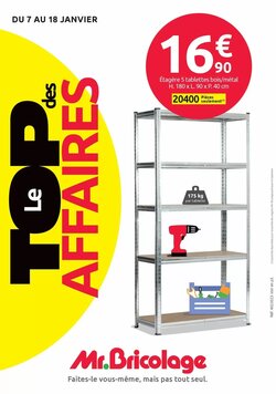 Prospectus promotionnel Mr Bricolage valable à partir du 08/01/2026