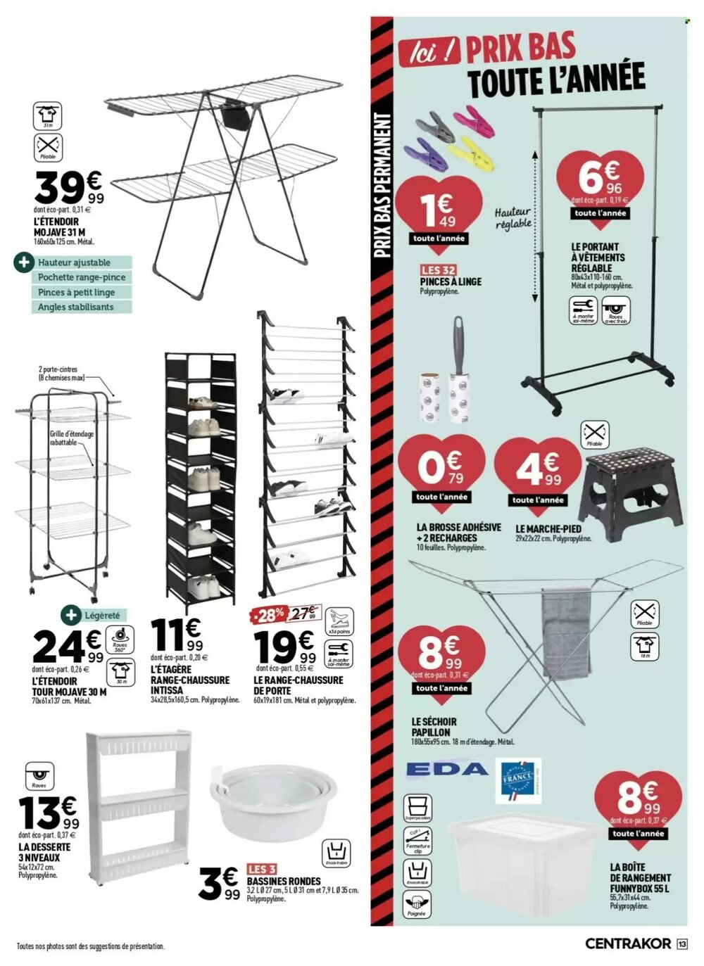 Prospectus promotionnel Centrakor valable à partir du 09/01/2026 - Page 13.