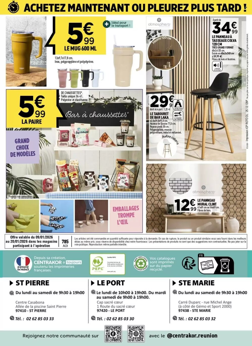 Prospectus promotionnel Centrakor valable à partir du 09/01/2026 - Page 16.